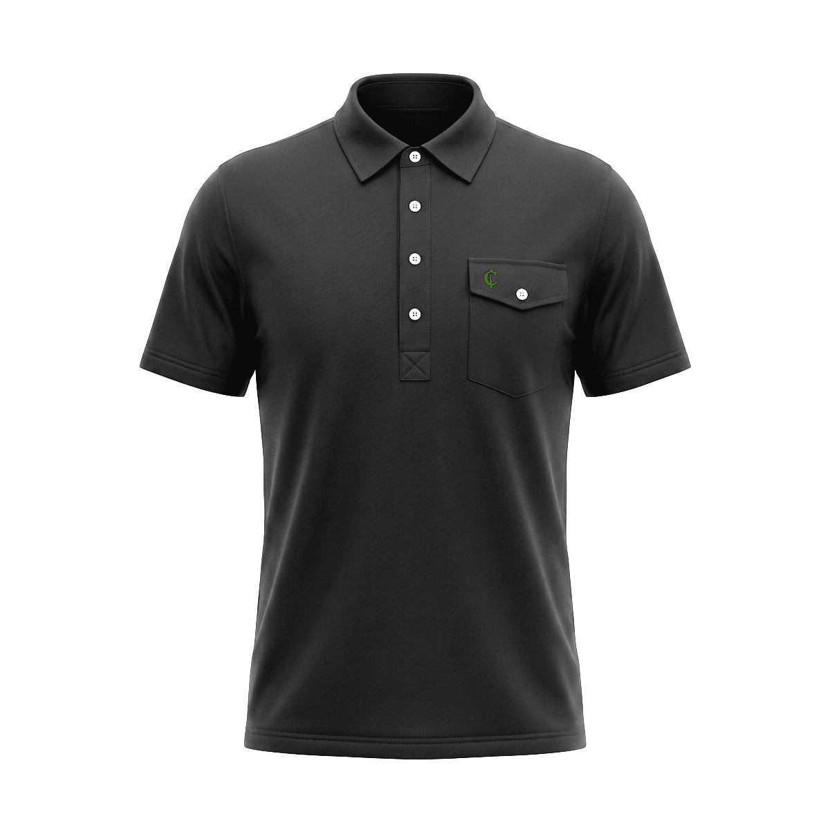 Oferta Polo Camisero Negro Modelo Exclusivo